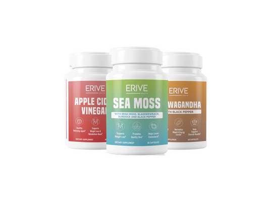 Sea Moss - Ashwagandha - Apple Cider Vinegar Bundle